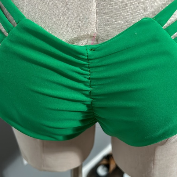 Montce Green Bikini Top and Bottom Set size L - gently used - Picture 7 of 7